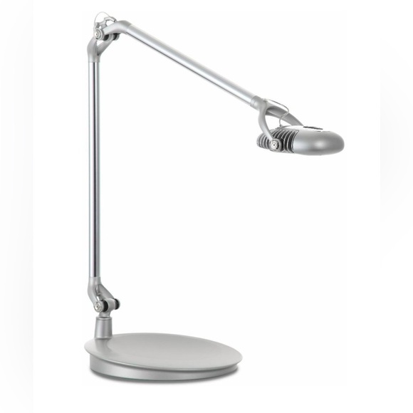 NWT! Humanscale Element 790 LED Task Light Desk Lamp Silver - Picture 1 of 7